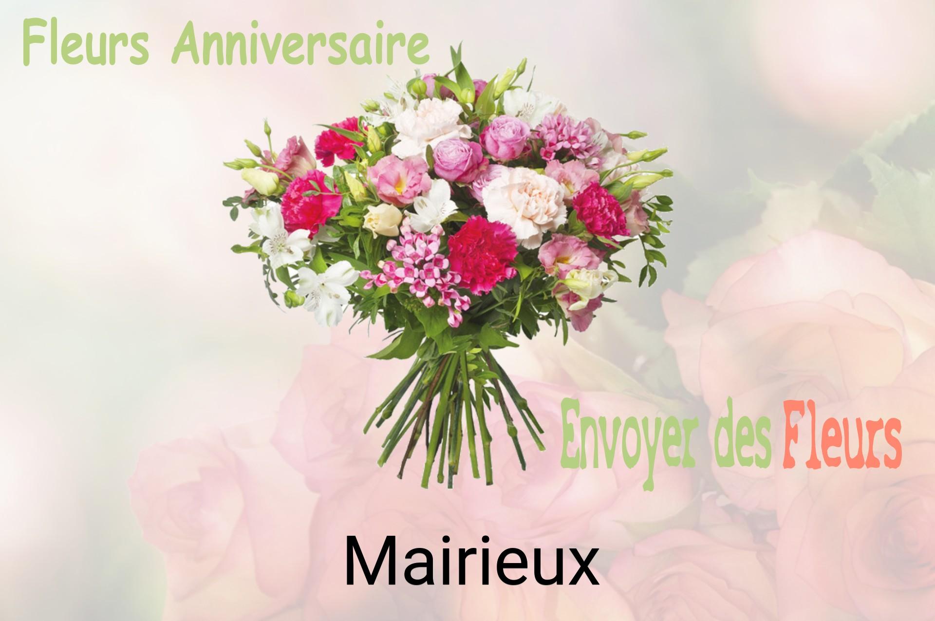 Bouquet de fleurs d’anniversaire livré à Mairieux